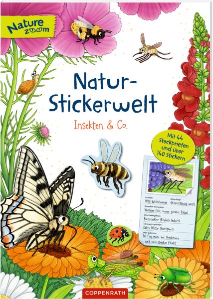 Natur-Stickerwelt Insekten & Co